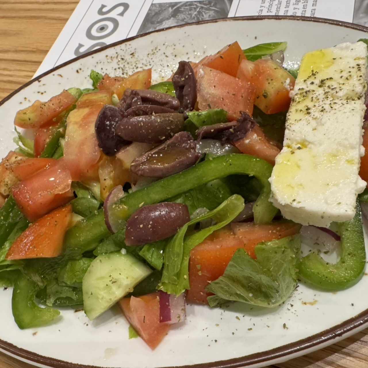 ACOMPAÑAMIENTOS - Ensalada griega