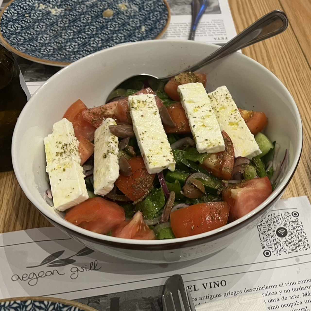 ACOMPAÑAMIENTOS - Ensalada griega