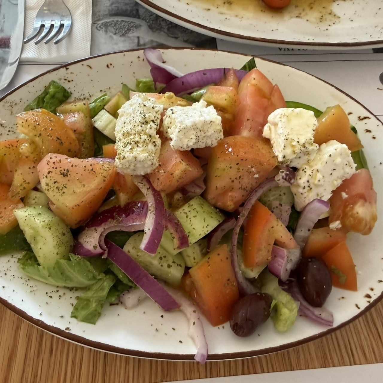 ACOMPAÑAMIENTOS - Ensalada griega