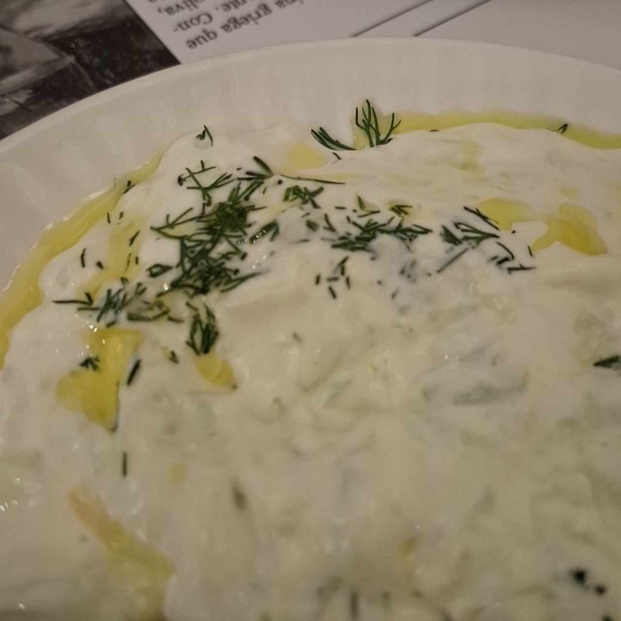 ENTRADAS FRIAS - TZATZIKI