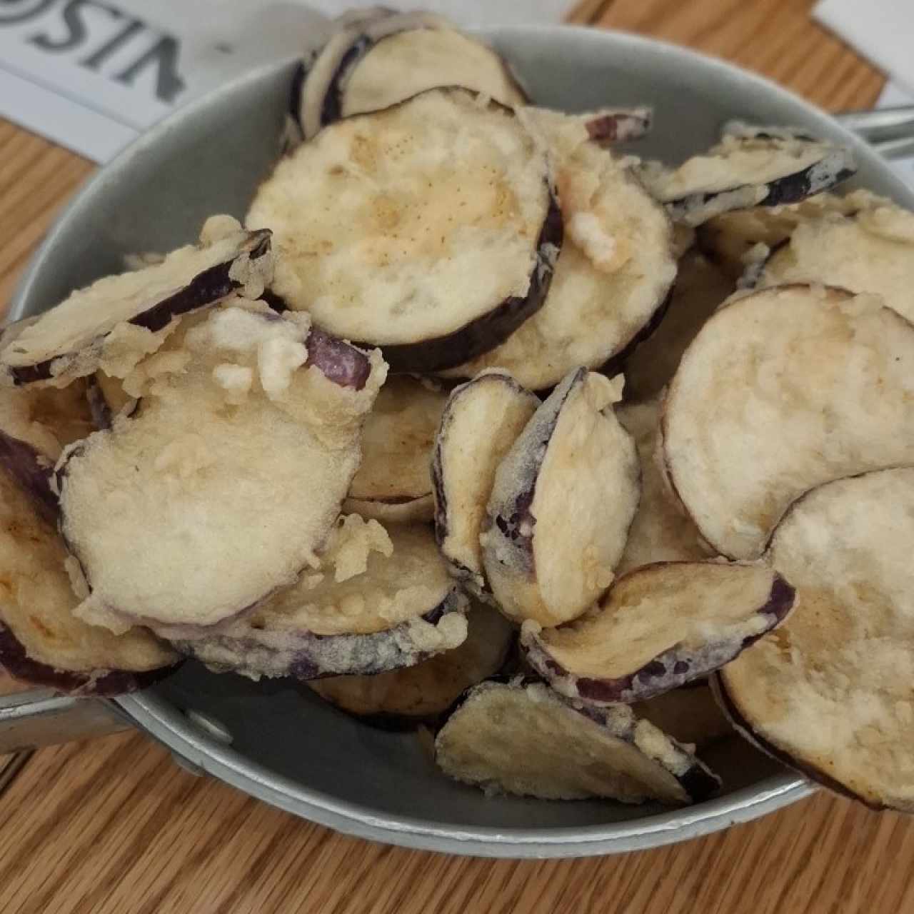 berenjenas apanadas