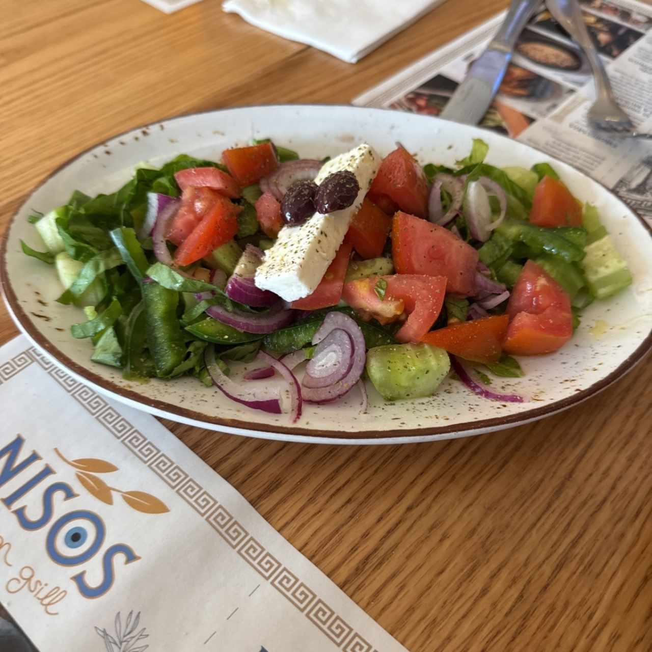 ENSALADAS - ENSALADA GRIEGA GRUESA