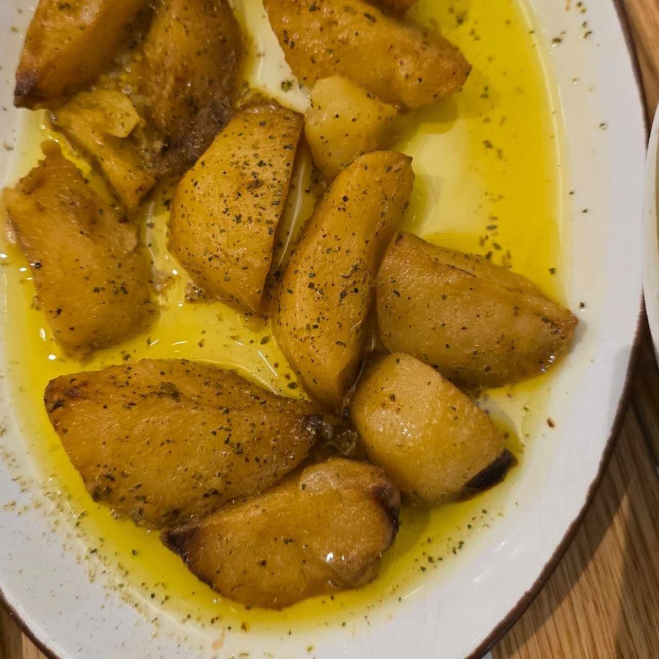 Papas griegas al horno