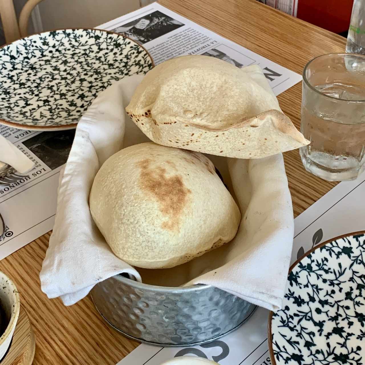 Pan  Pita de la casa