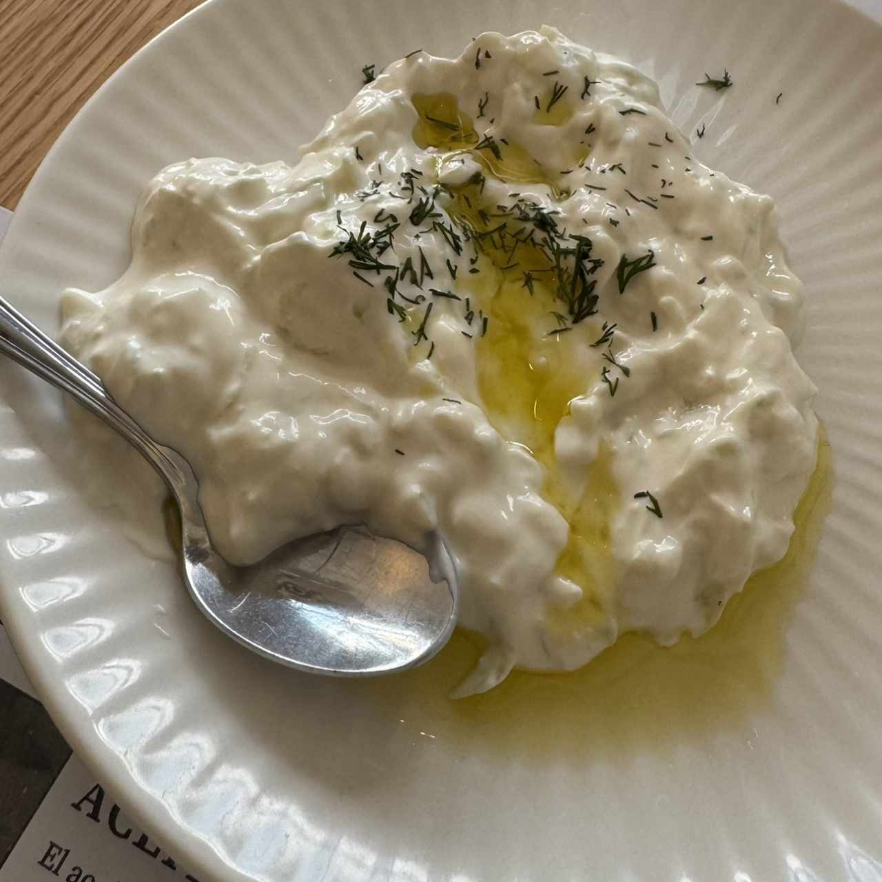 ENTRADAS FRÍAS - TZATZIKI