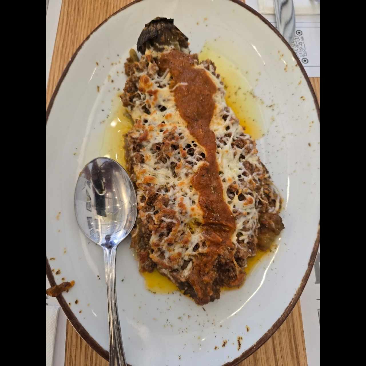 Berenjena com carne