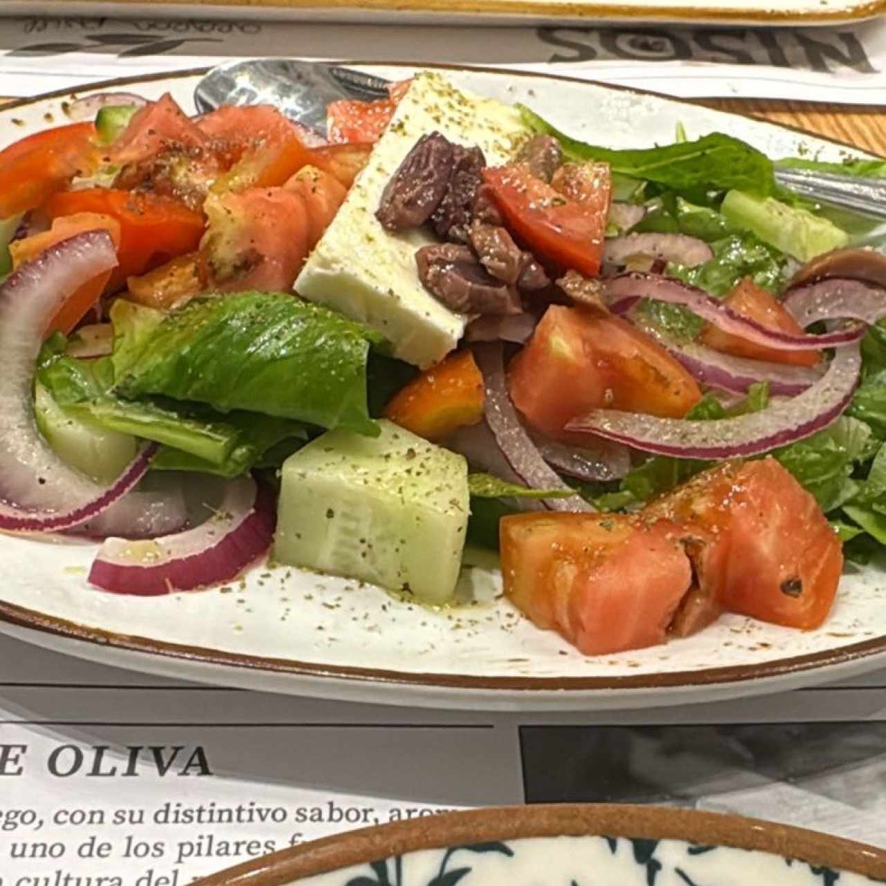 ACOMPAÑAMIENTOS - Ensalada griega
