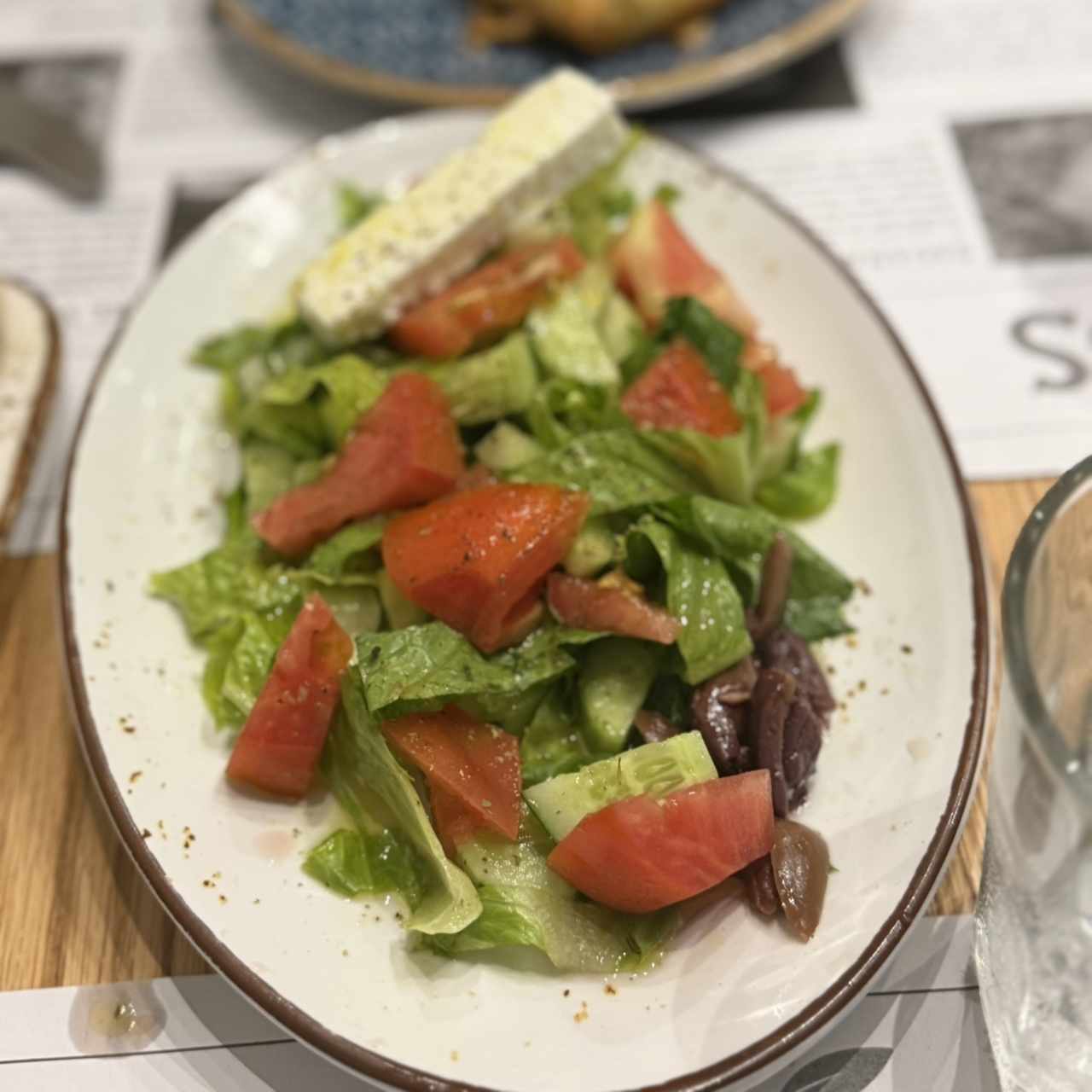 ACOMPAÑAMIENTOS - Ensalada griega