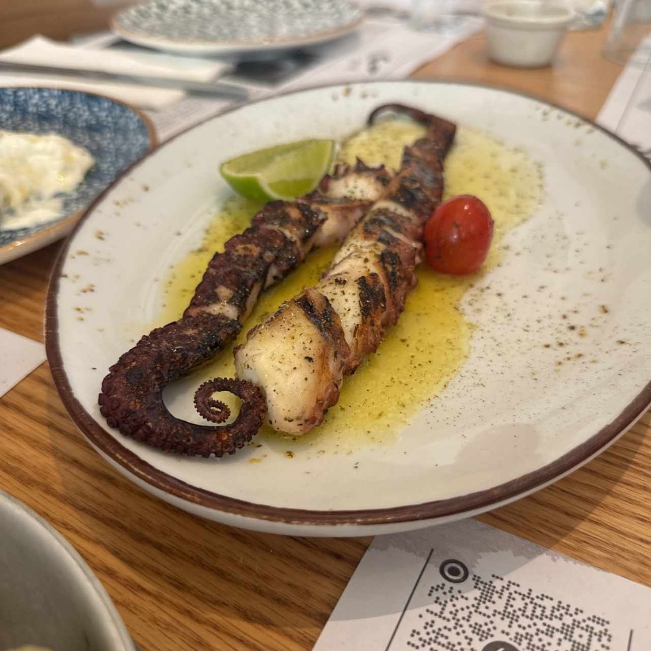 Pulpo al carbon