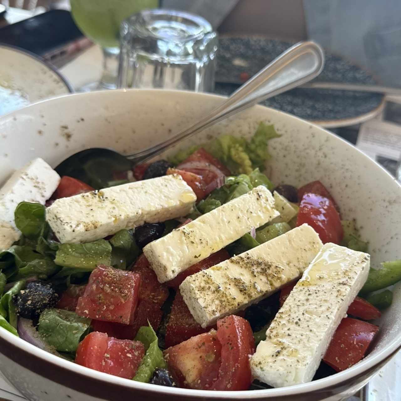 ACOMPAÑAMIENTOS - Ensalada griega
