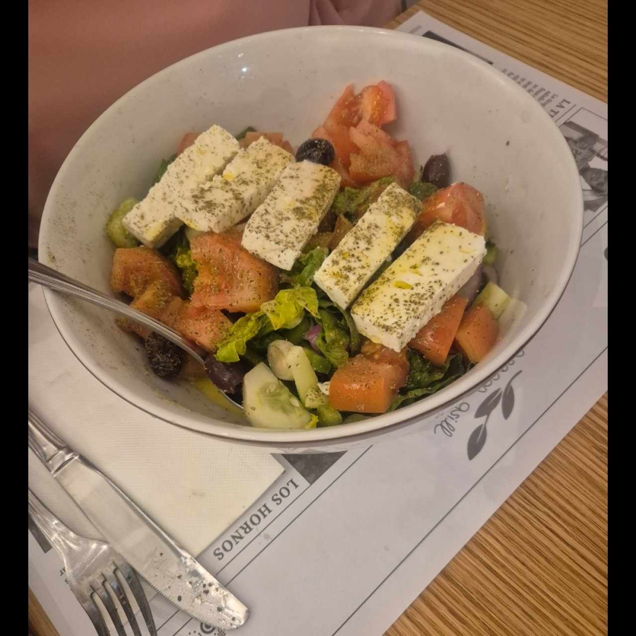 ENSALADAS - ENSALADA GRIEGA GRUESA