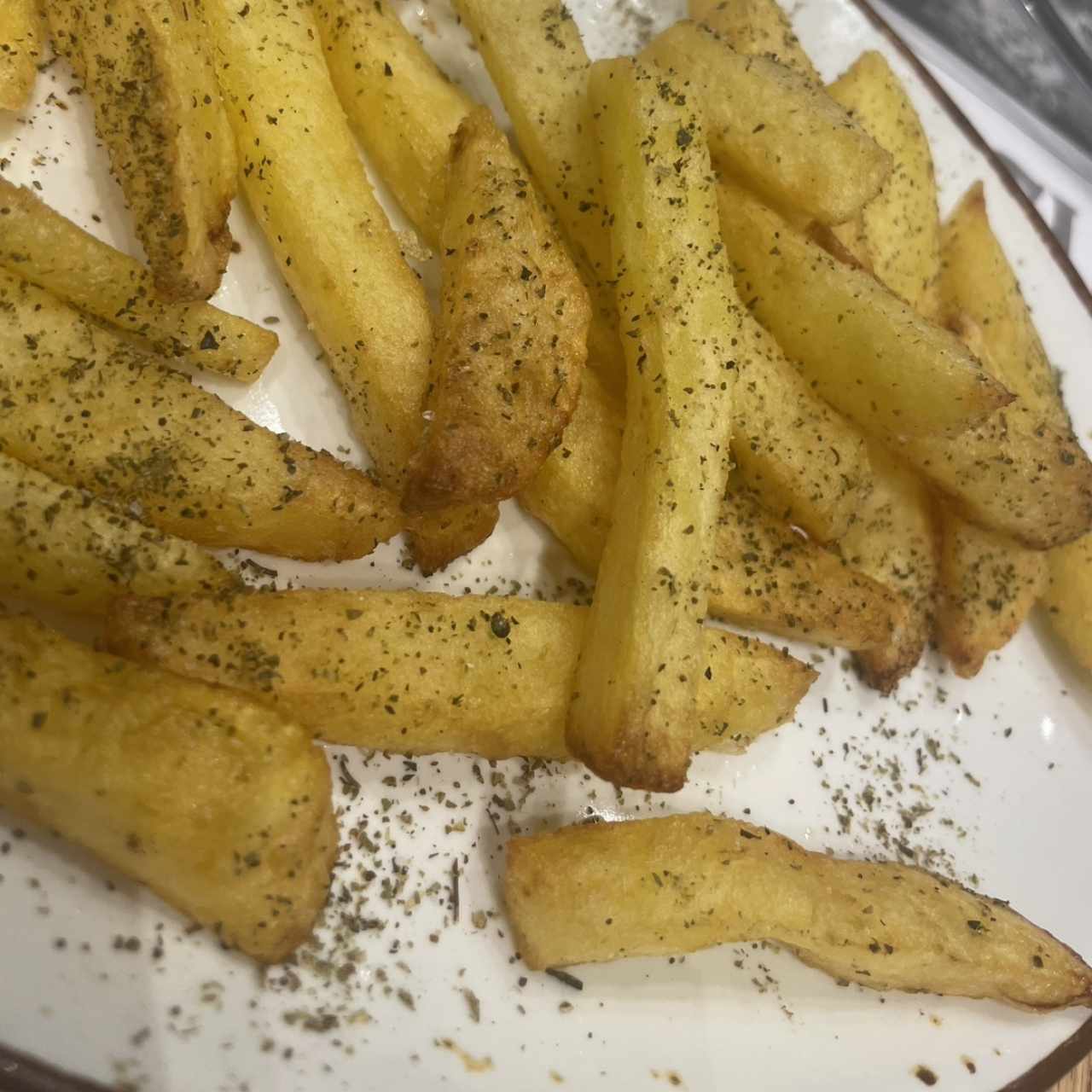 Papas fritas y no congeladas!!!