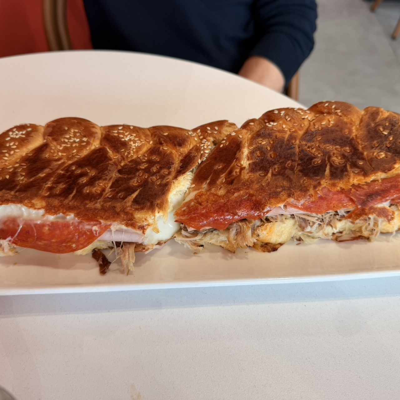 Emparedado de puerco