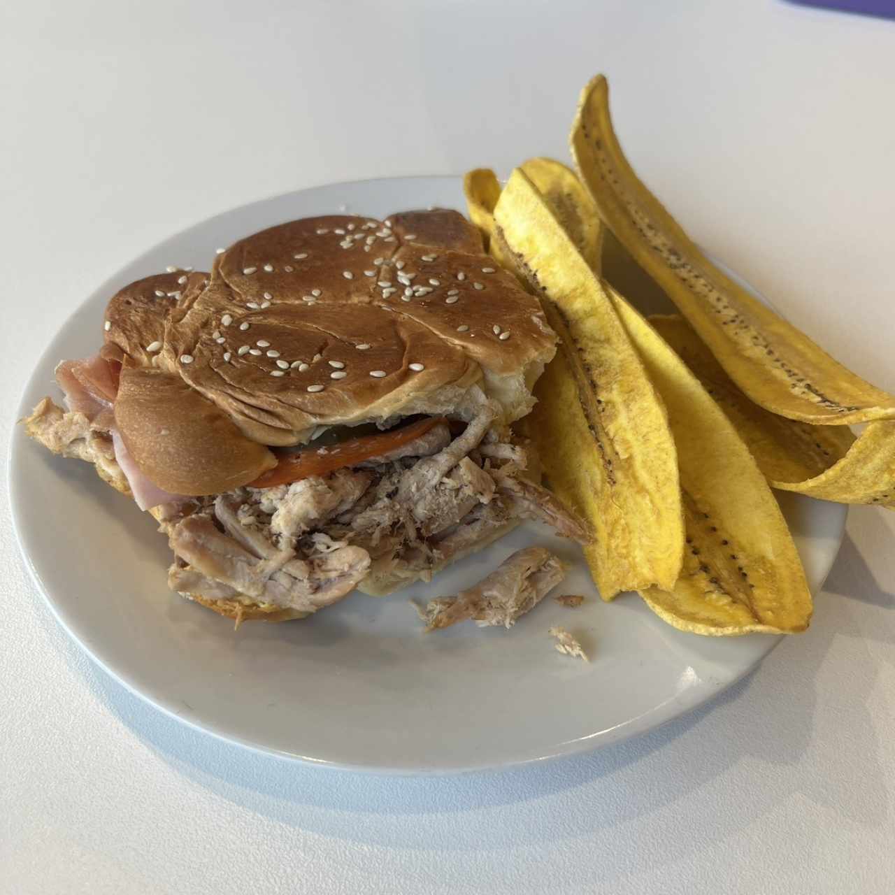 1/4 de Emparedado cubano 