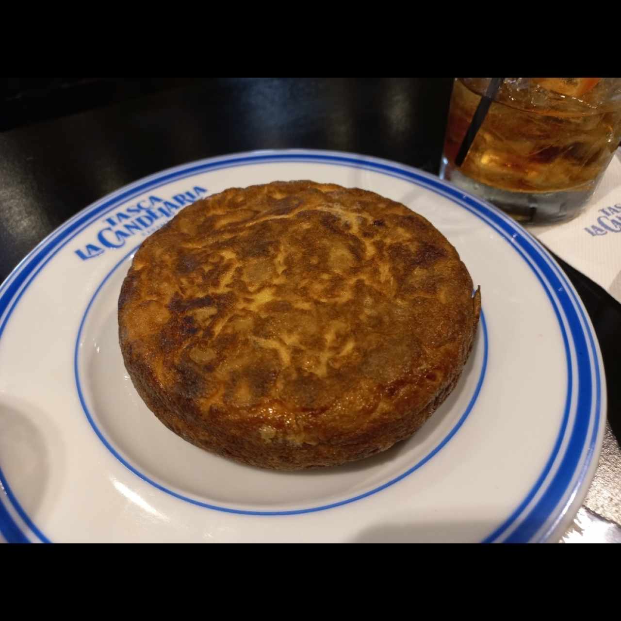 Tortilla española con chorizo
