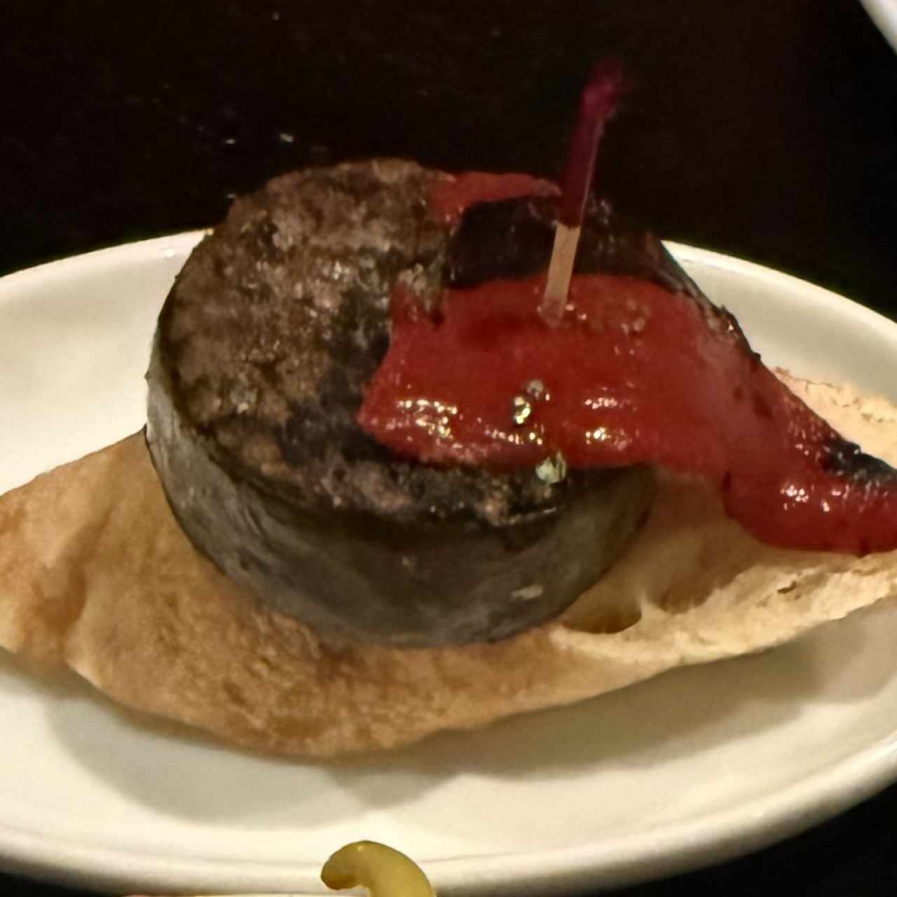 Tapas de morcilla 
