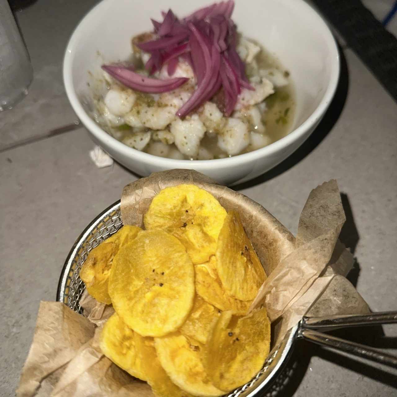 Ceviche de corvina al minuto 