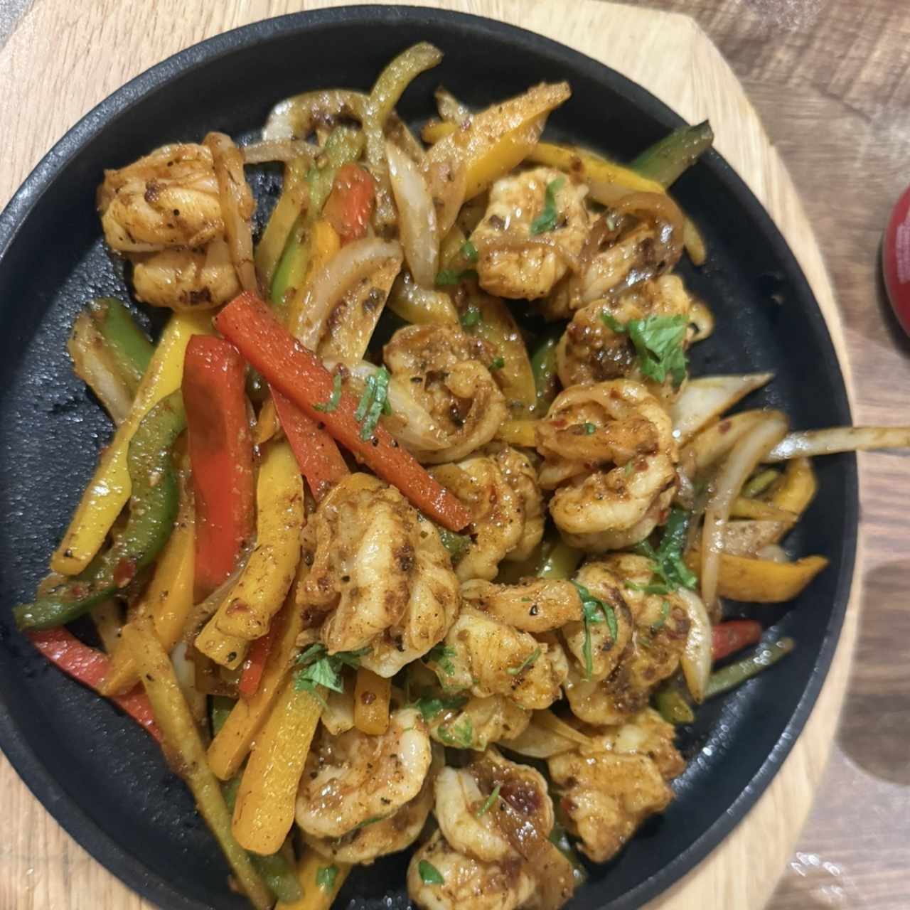 Fajitas de camaron 
