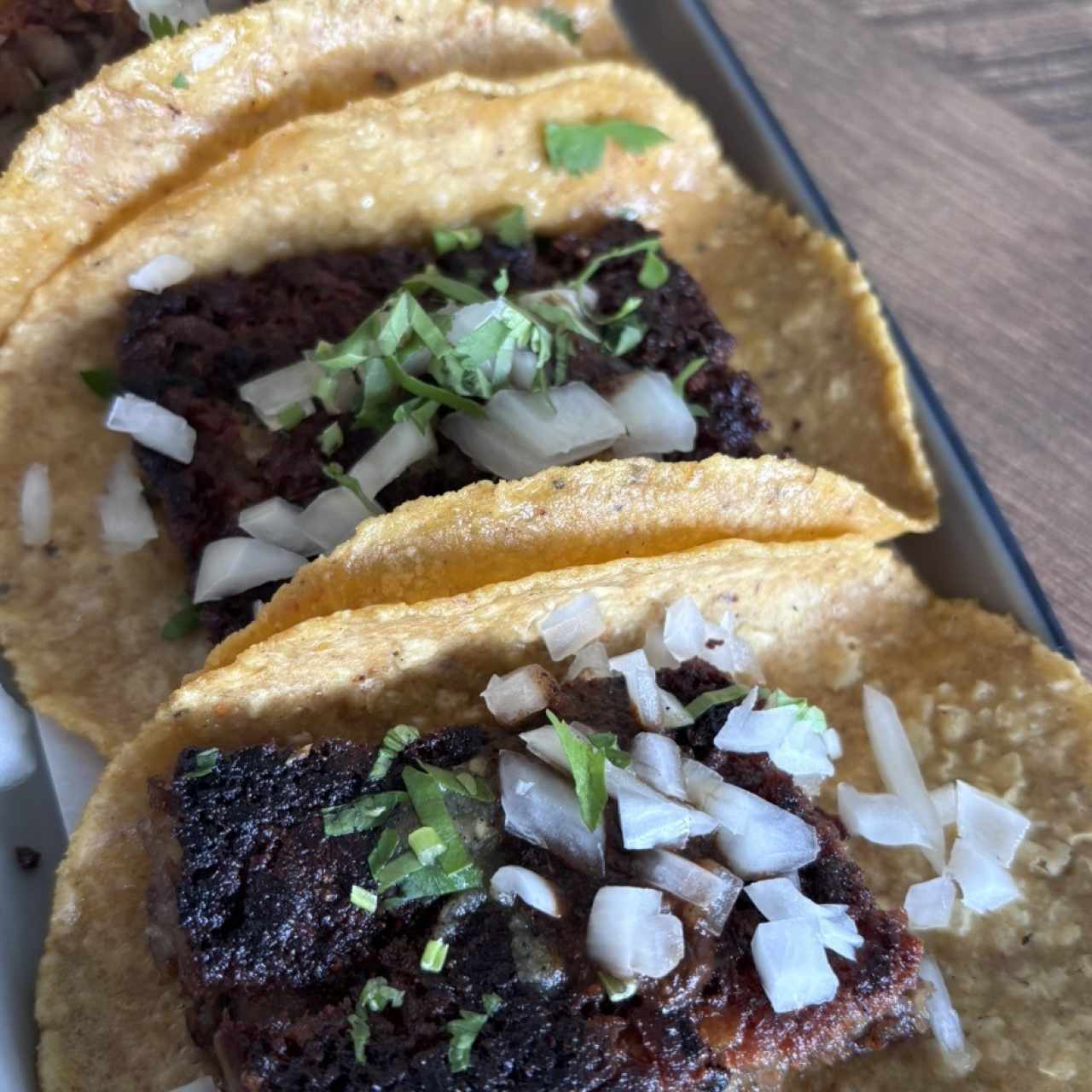 Tacos de chicharron