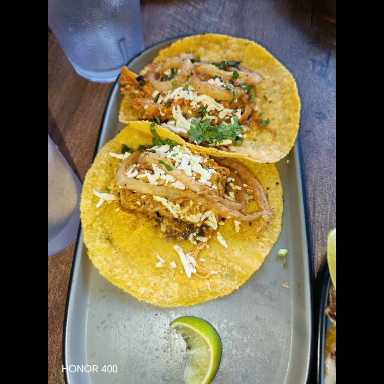 Tacos con pollo