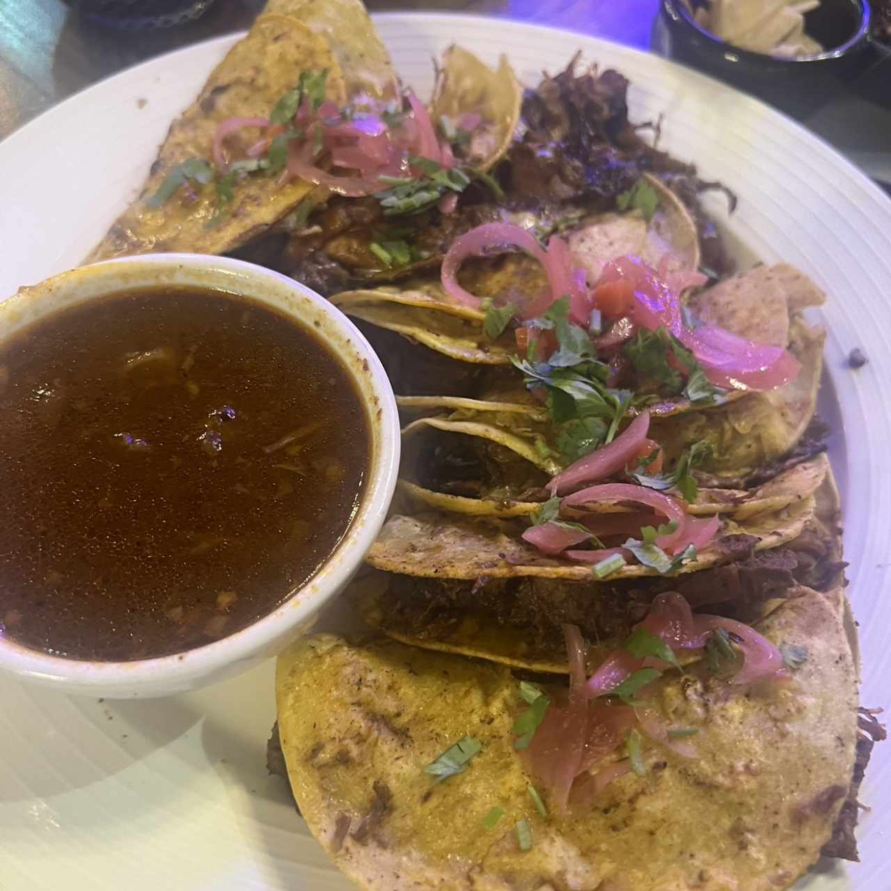 Birria tacos 