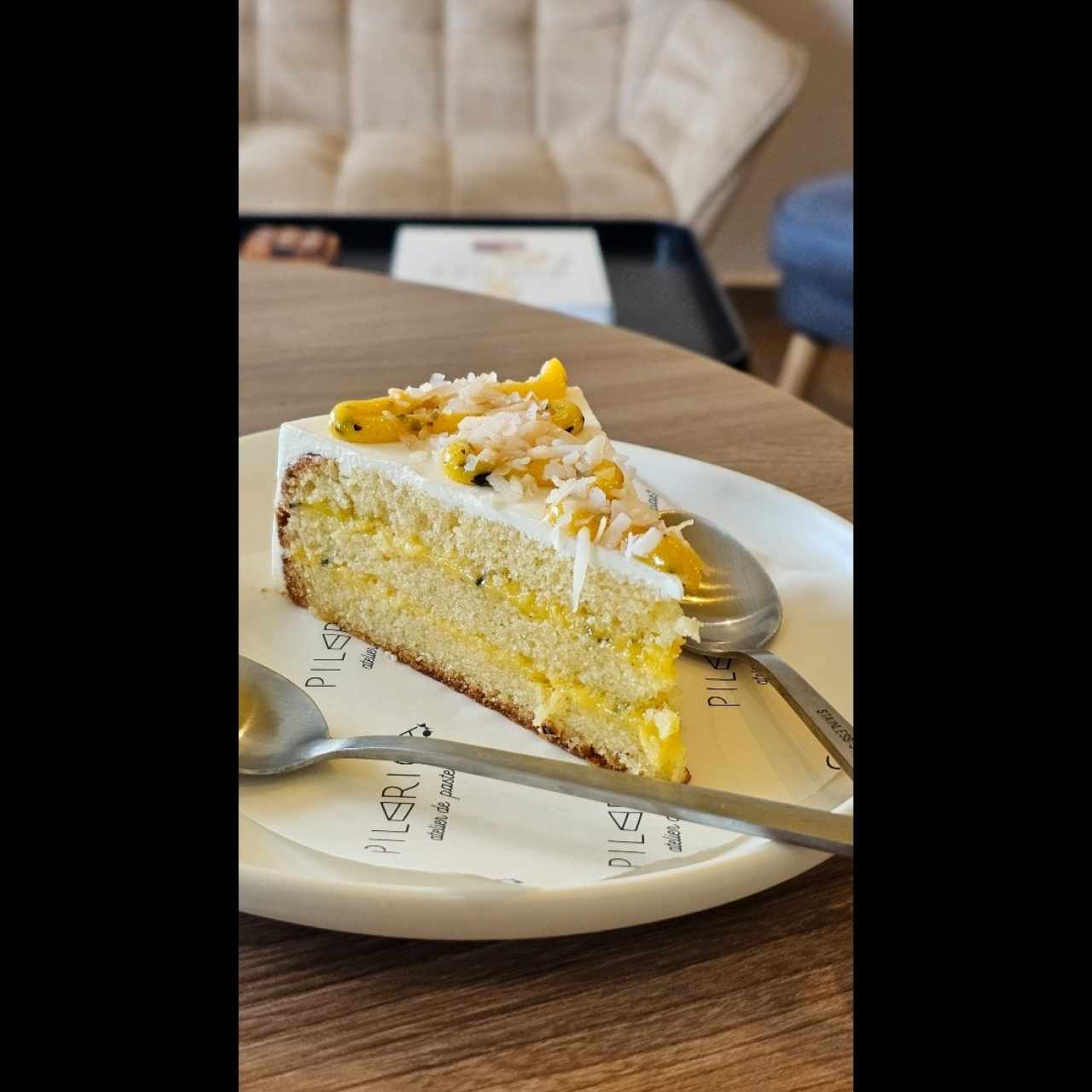 Torta de Maracuya y coco