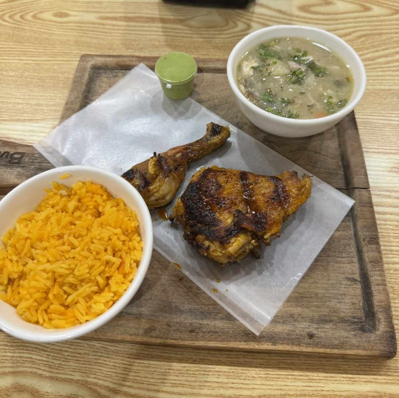 1/4 de pollo