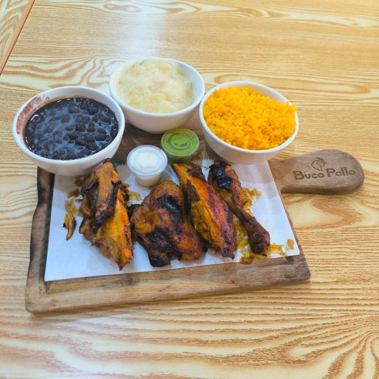 Medio pollo