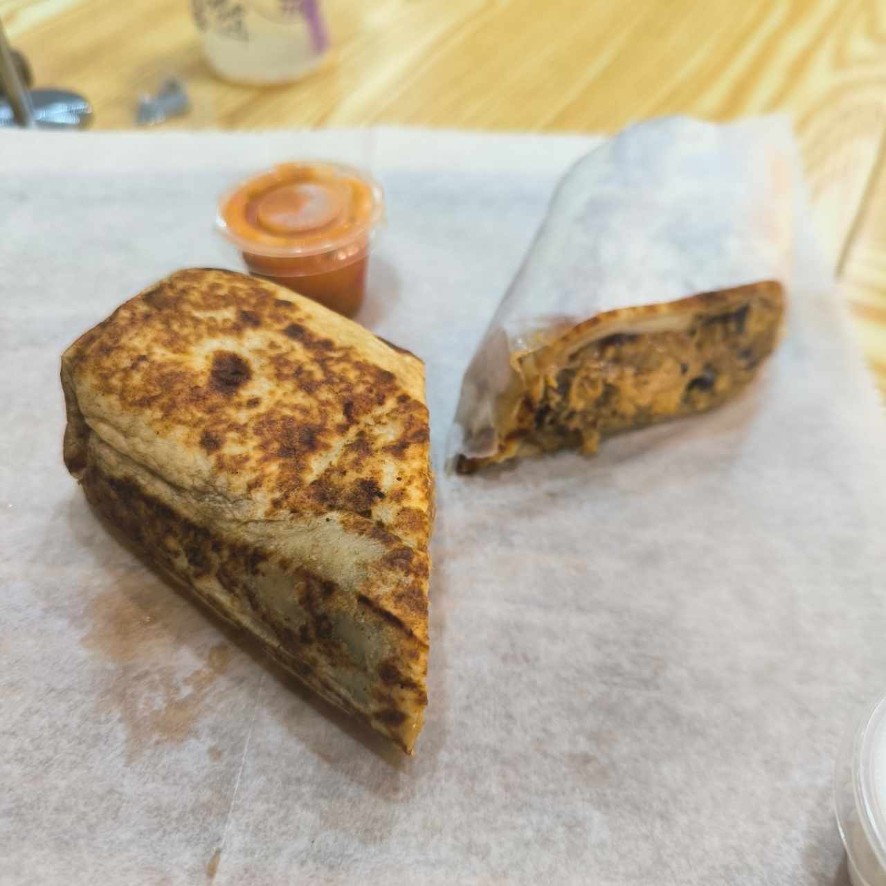 Burrito de pollo 