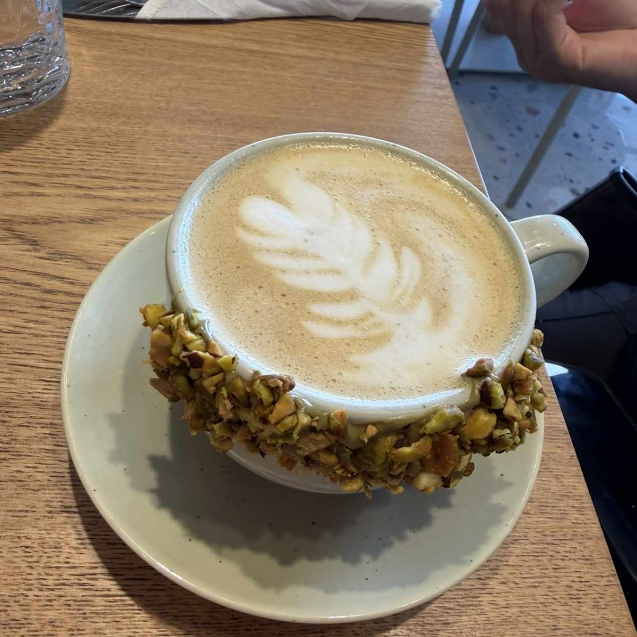 Capuccino de Pistacho