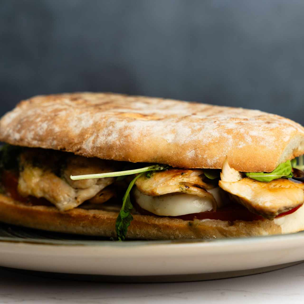 Caprese Chicken Sandwich  