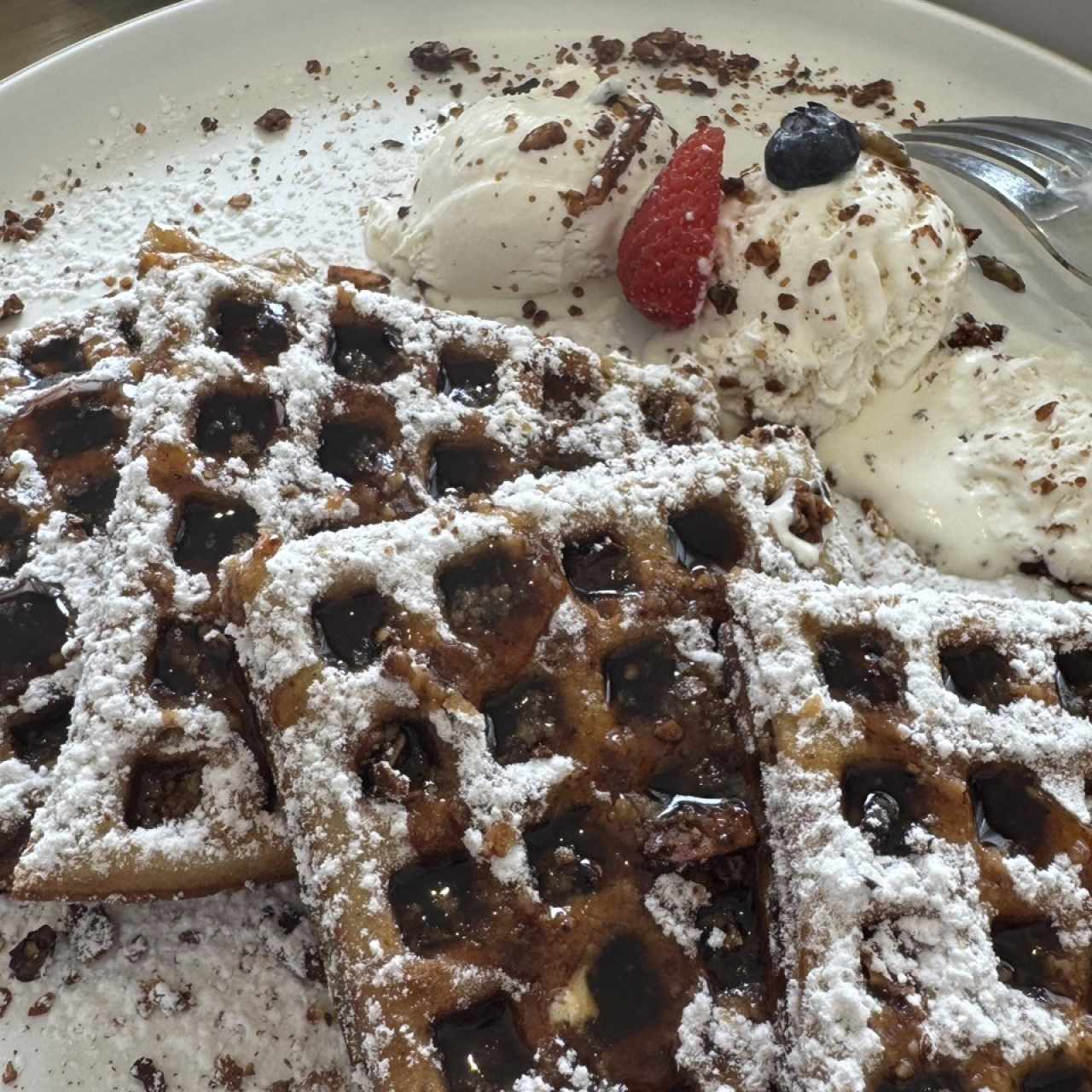 Waffle chai