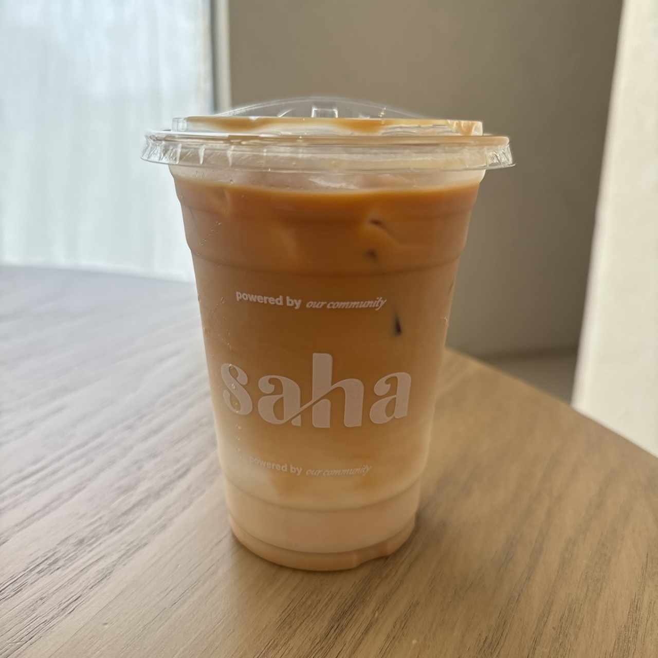 Iced latte