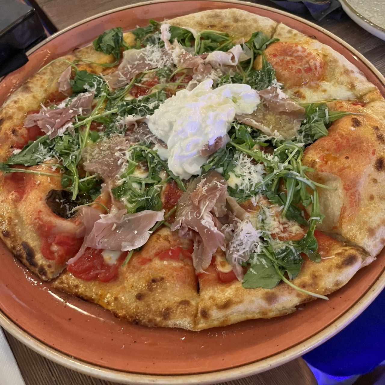 Pizza de Procciutto