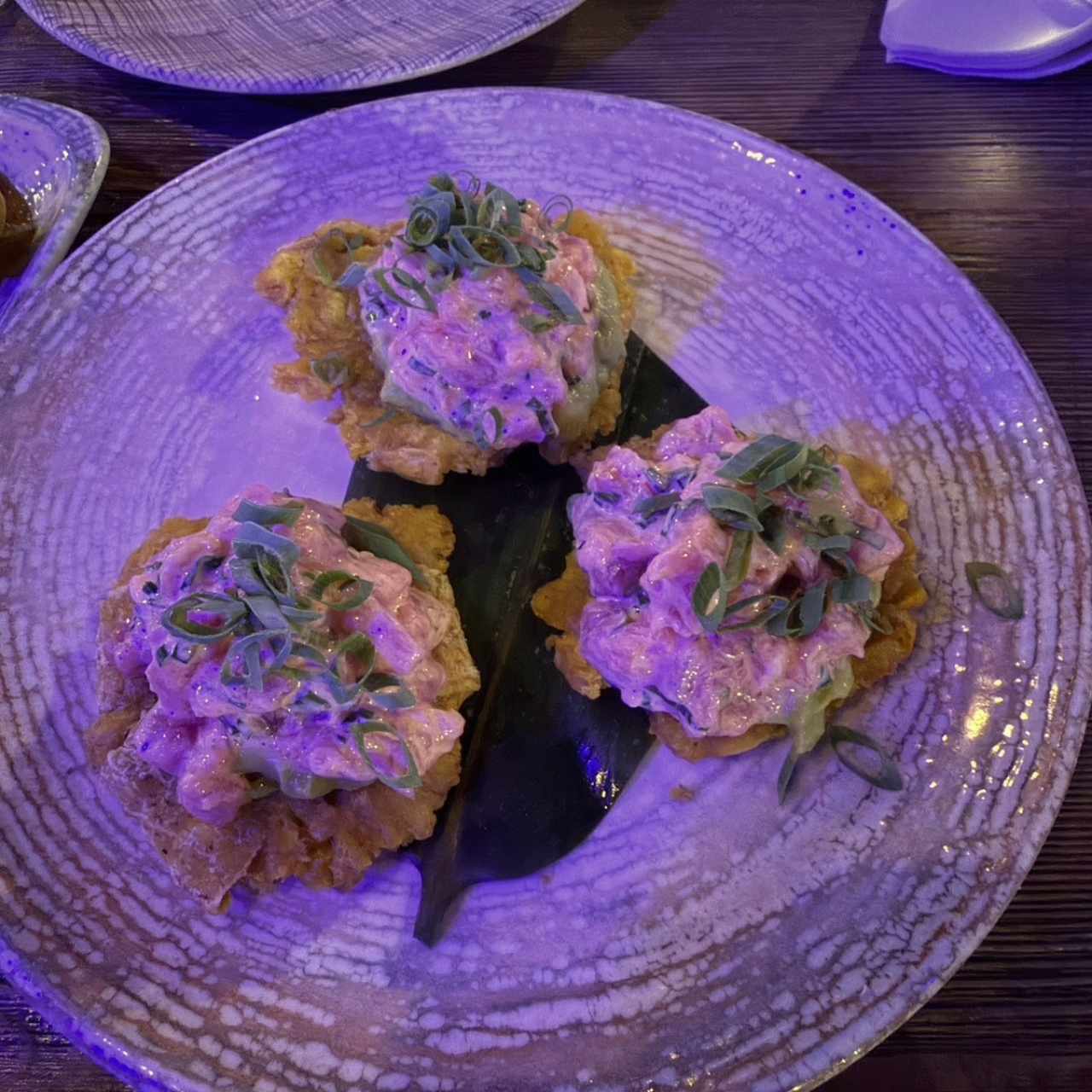 Small Plates - ATÚN TOSTONES