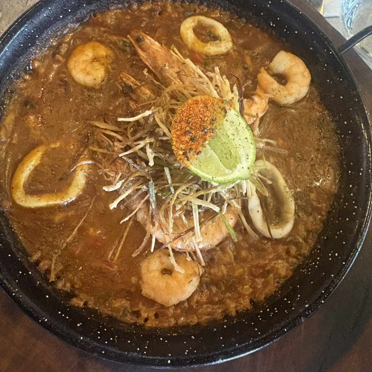 ARROZ CALDOSO DE MARISCOS