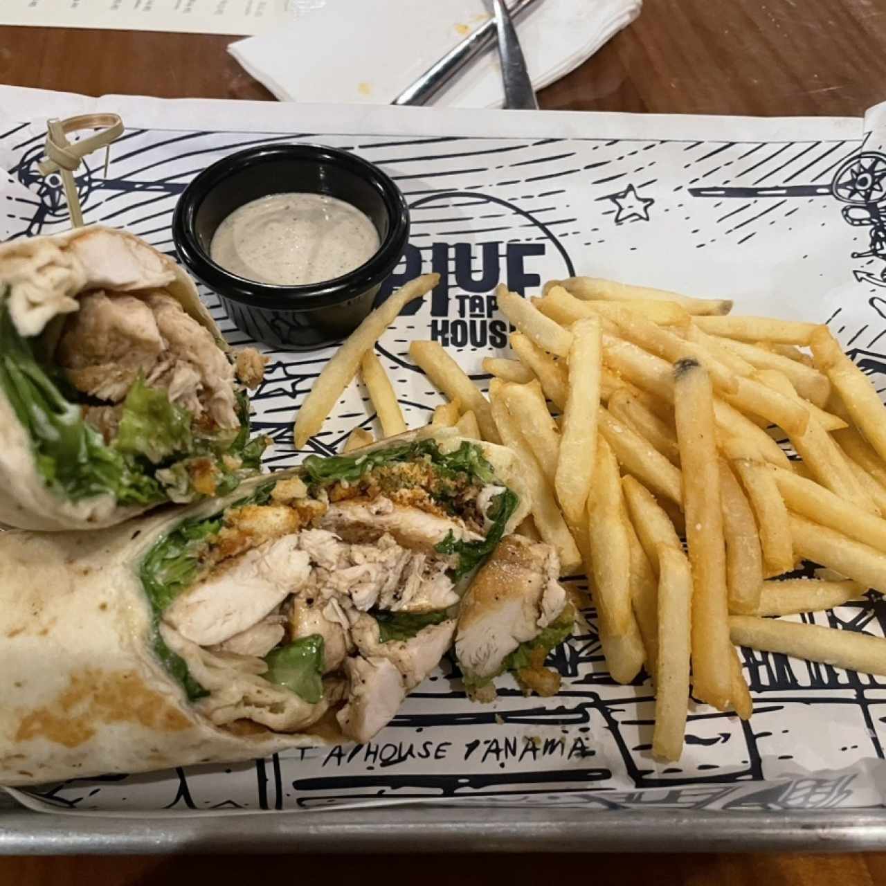Chicken Cesar Wrap