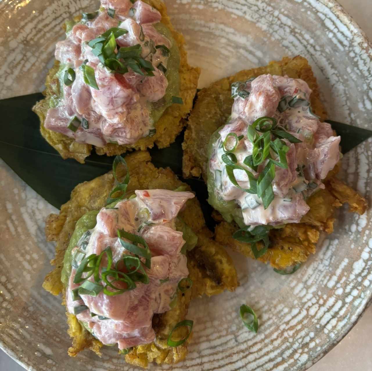 Small Plates - ATÚN TOSTONES