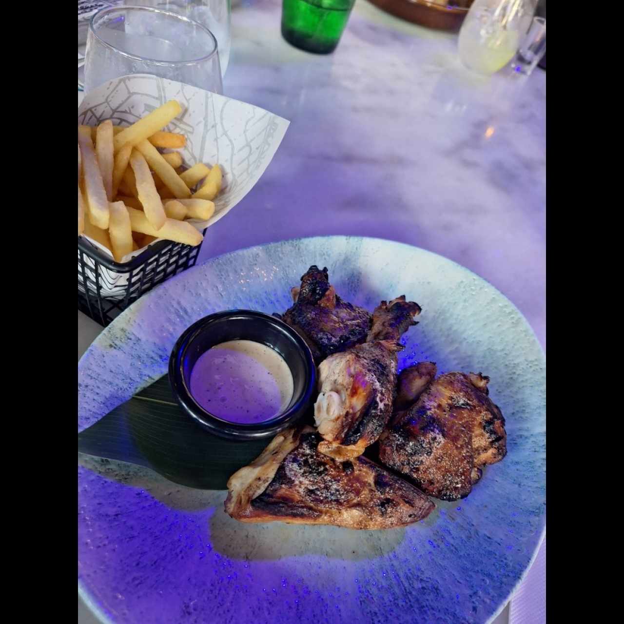 Pollo ahumado 