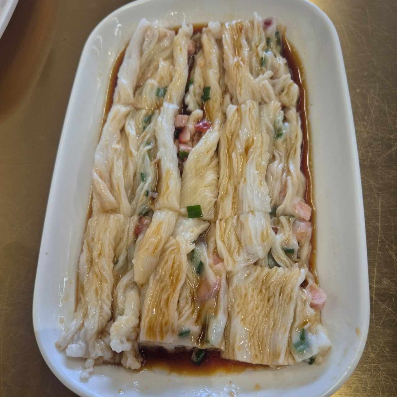Cheung fun de puerco