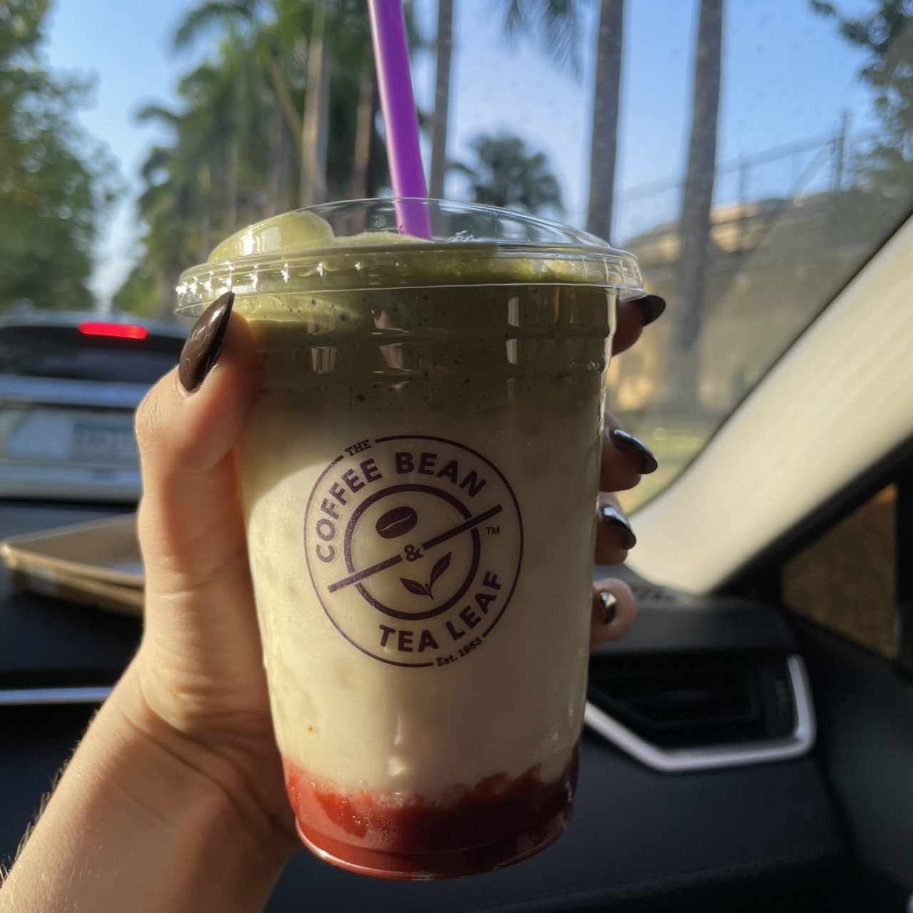 Strawberry Matcha Latte