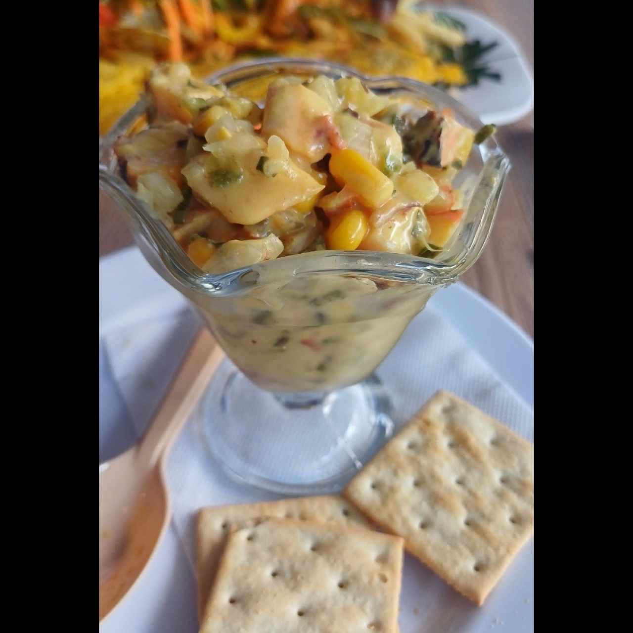 Ceviche Gourmet de pulpo y maíz 