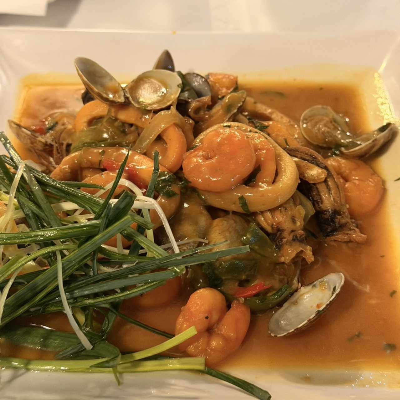 Mixto de mariscos 