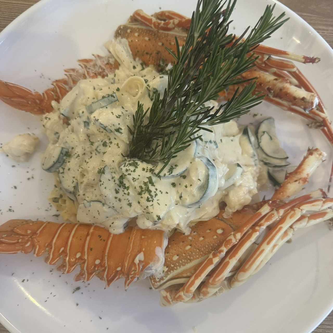 Lobster pasta