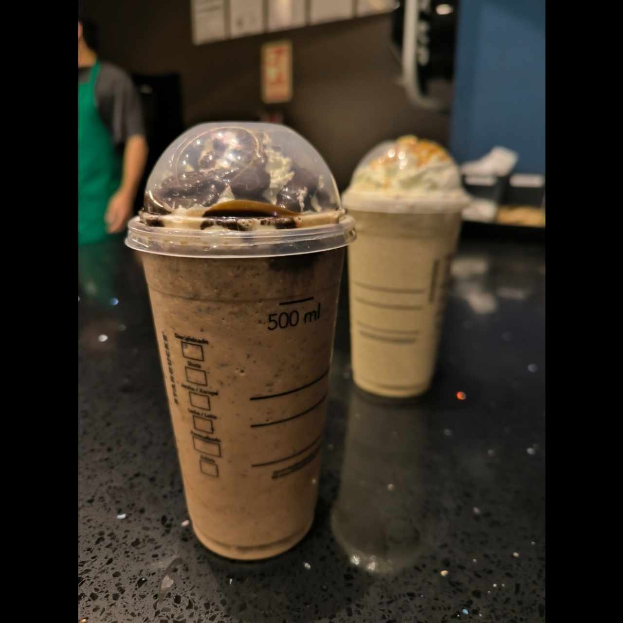 Frappé de chocolate 