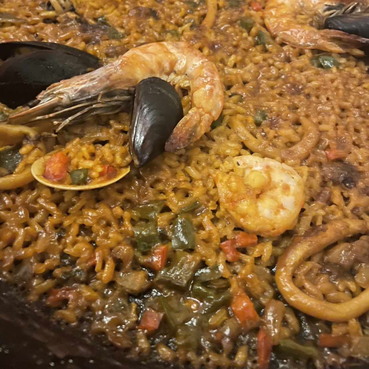 Paella marinera