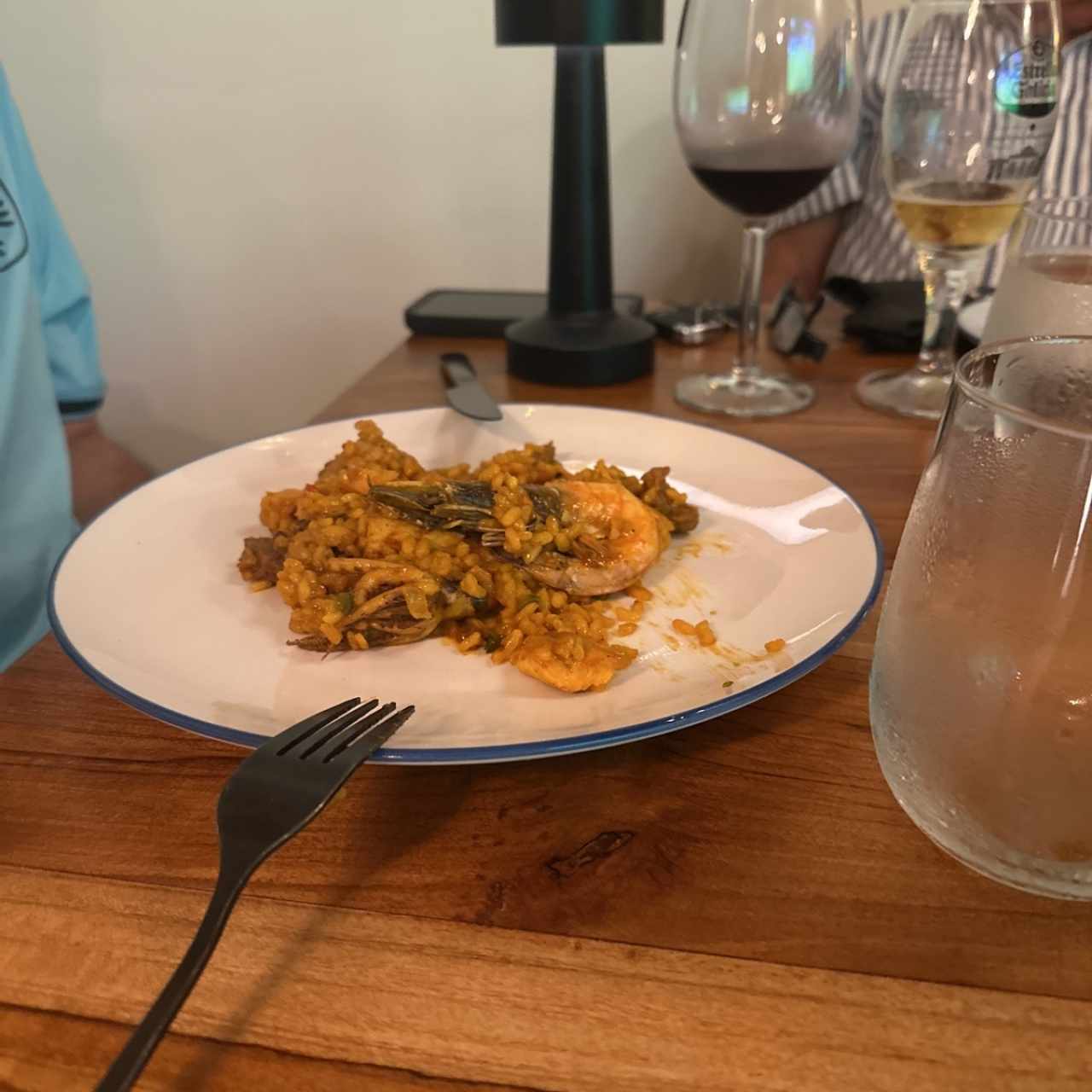 Paella nar y tierra 