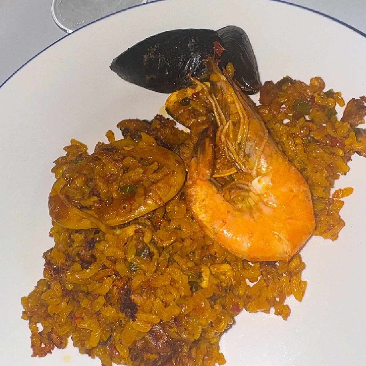 Paella de mariscos