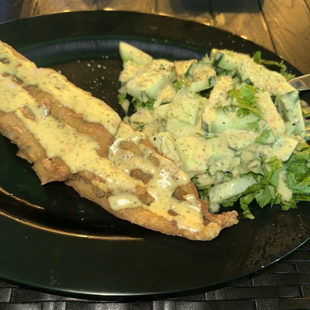 Filete del pescado al Gool
