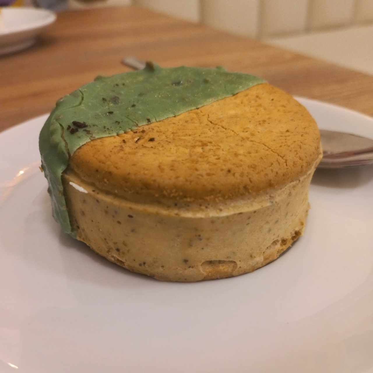 Galletón de pistacho